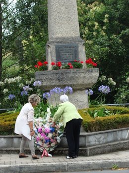 Homenaje a las víctimas del franquismo