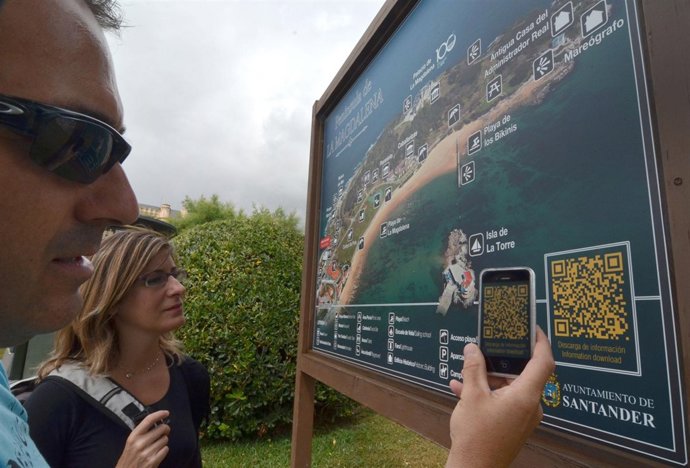 Panel señalización Palacio Magdalena