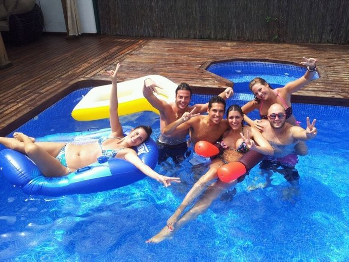 Kiko Rivera, Jessica Bueno y Alessandro Livi