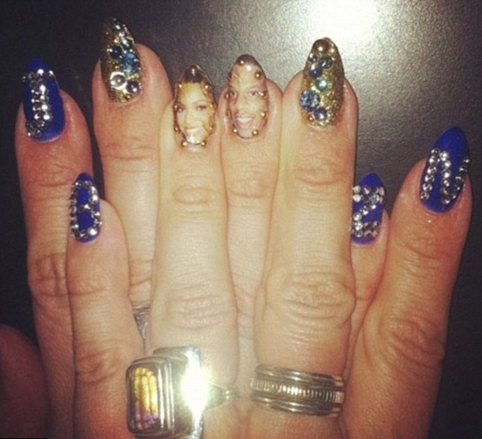 Uñas Beyoncé