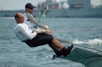 Vela/Londres.- Los bimedallistas Iker y Xabi, en 49er; y Pacheco y Betanzos, en 470 F, a las puertas de la 'Medal Race'