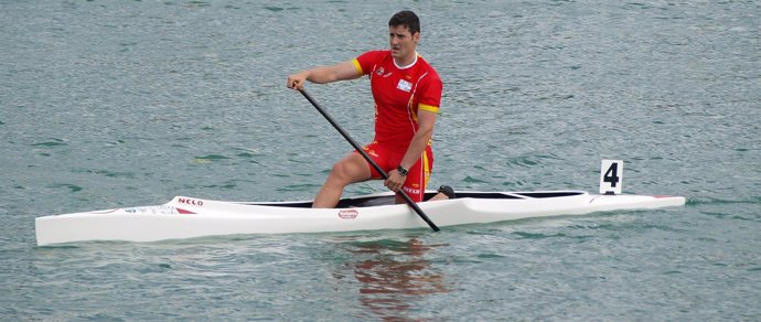 El Piragüista Español David Cal