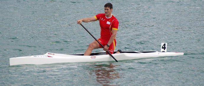 El Piragüista Español David Cal