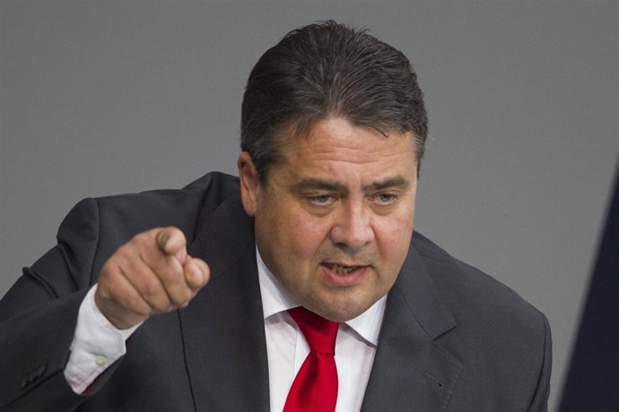 Sigmar Gabriel, presidente del Partido Socialdemócrata de Alemania 