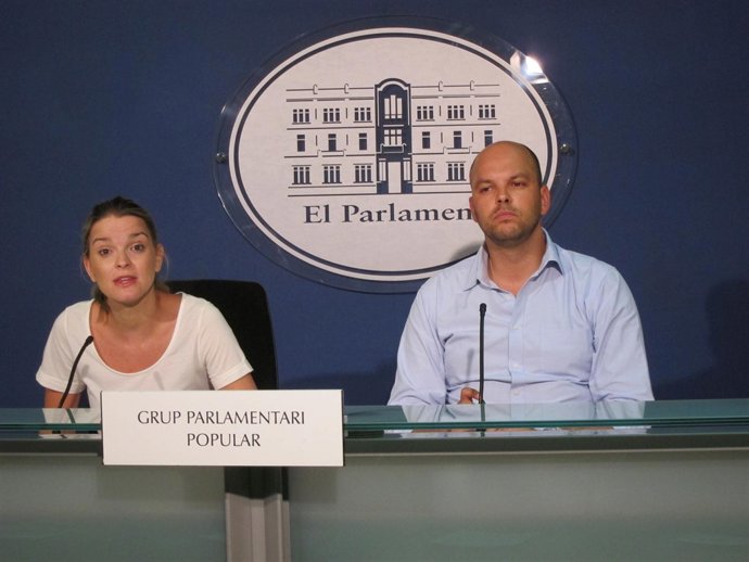 Marga Prohens y Óscar Fidalgo