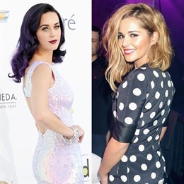 Cheryl Cole y Katy Perry