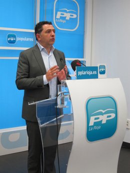 Carlos Cuevas, secretario general del PP riojano