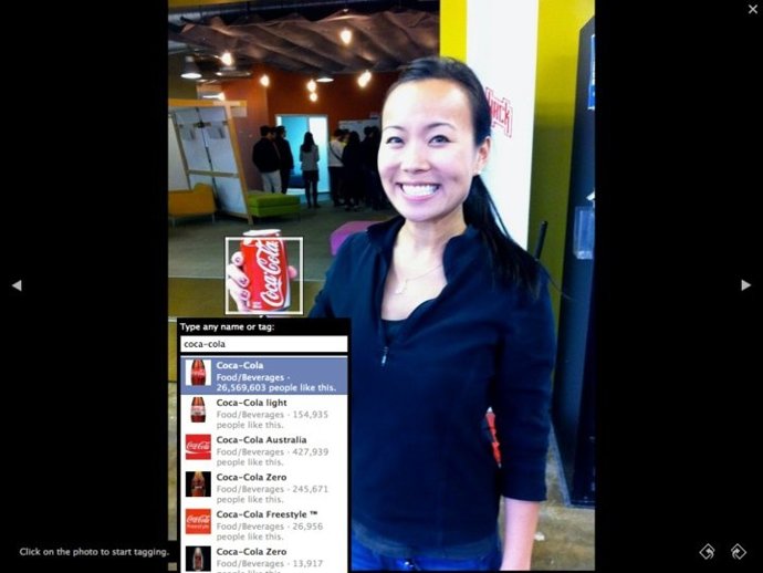 Etiquetado de Facebook