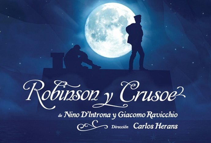 Cartel 'Robinson y Crusoe'