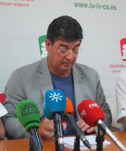 Diego Valderas, hoy en rueda de prensa