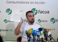 El portavoz de Facua afirma que la asociación "no va a arrodillarse ante el Gobierno por un puñado de euros"