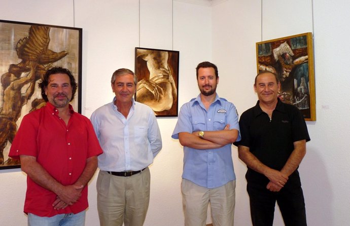 Inauguración de la exposición de Carlos Huerta