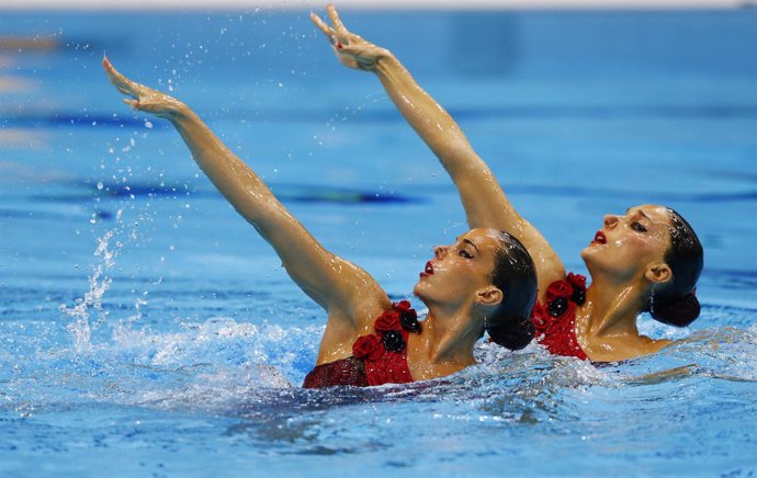 Ona Carbonell Andrea Fuentes dúo natación sicronizada Juegos Olímpicos