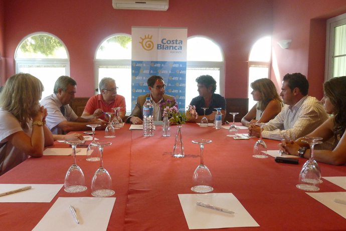 Reunión del Patronato Costa Blanca y los hoteles de Alicante Sur
