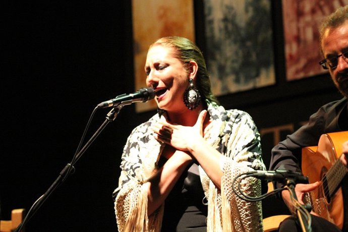 La cantaora granadina Marina Heredia 