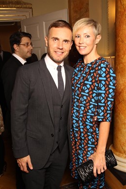 Gary Barlow y su mujer Dawn