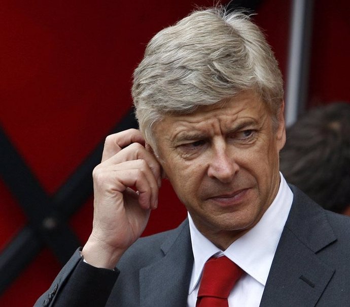 El entrenador del Arsenal, Arsene Wenger