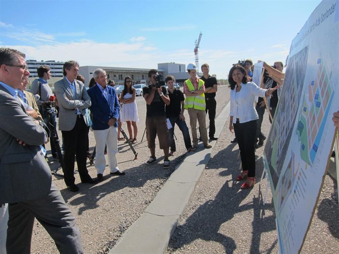 El alcalde visita las obras 