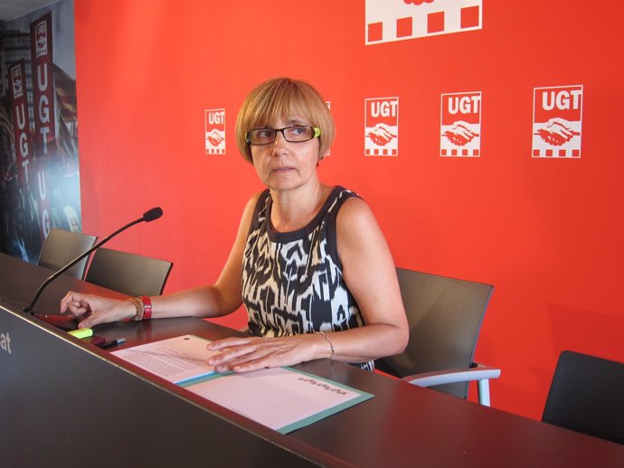 La Secretaria De Análisis E Investigación De UGT De Catalunya, Adela Carrió