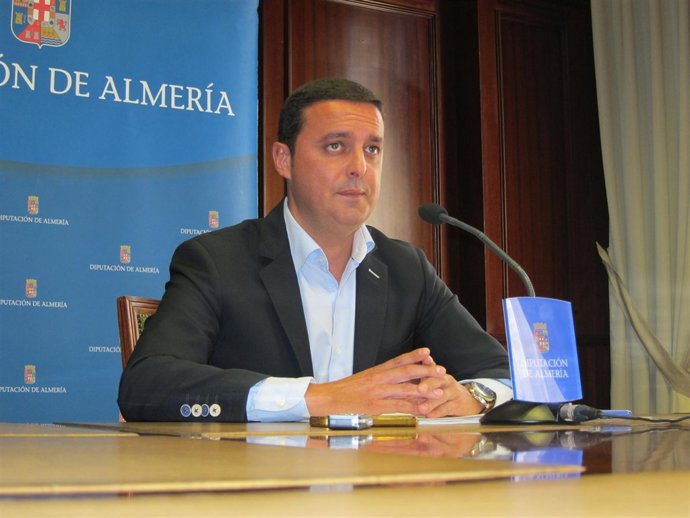 El Vicepresidente De La Diputación De Almería, Javier Aureliano García (PP)