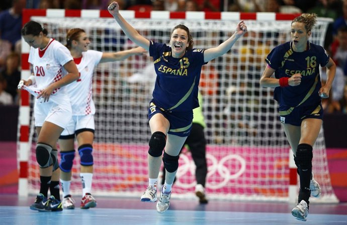 Jessica Alonso, España-Croacia balonman femenino