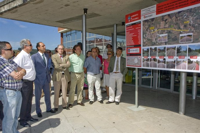 Inauguración de la carretera San Miguel de Meruelo-Castillo