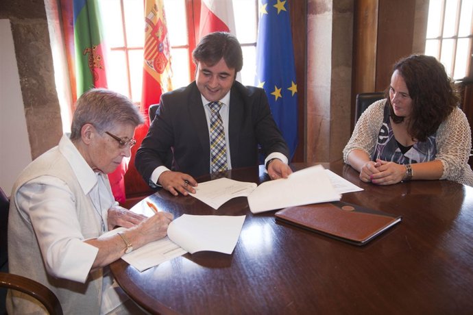 Firma del convenio 
