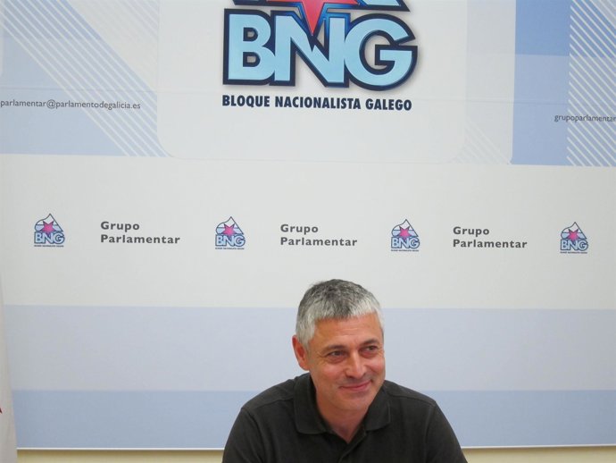El diputado del BNG Bieito Lobeira