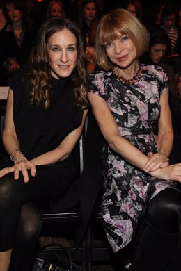 Sarah Jessica Parker y Anna Wintour