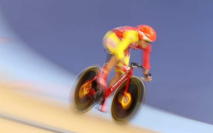 Leire Olaberria, ciclismo en pista en los Juegos Olímpicos