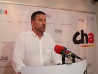 CHA lamenta el "paripé" de la reunión entre PP, PSOE y PAR, "que no sirve para nada"