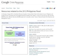 Google crea una página para ayudar a las víctimas de las inundaciones de Filipinas 