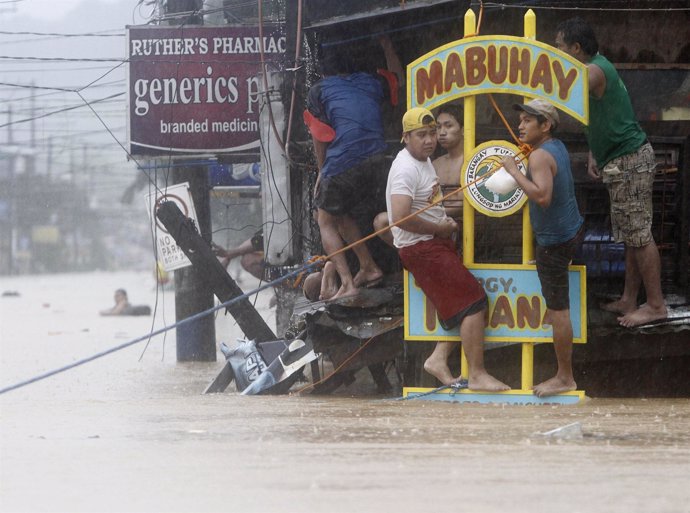 Inundaciones en Manila, Filipinas
