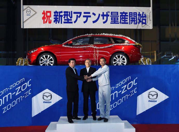 Mazda Inicia La Producción Del Nuevo Mazda6 En Japón
