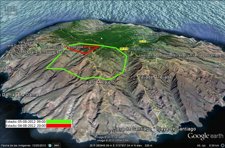 Perímetro Del Incendio De La Gomera