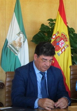 Diego Valderas, hoy en la Diputación de Sevilla