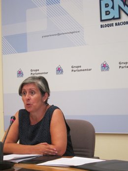 Ana Luisa Bouza, diputada del BNG