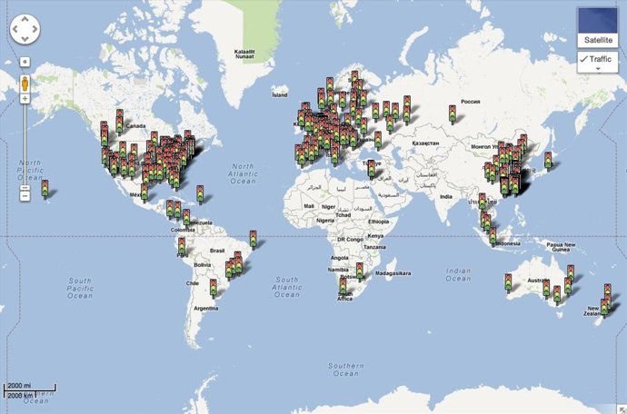 Actualizaciones de Google Maps Traffic