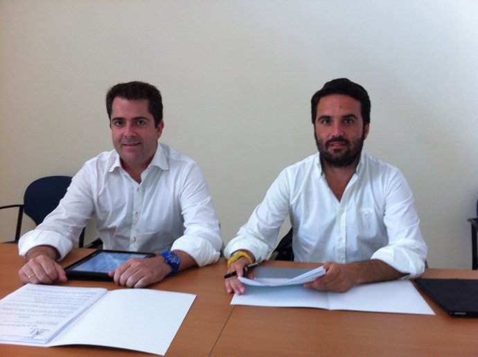 Carlos Conde y Jacobo Florido