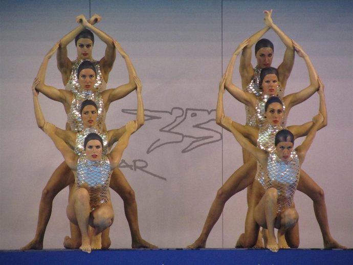 Selección Española De Natación Sincronizada En El 'Libre'