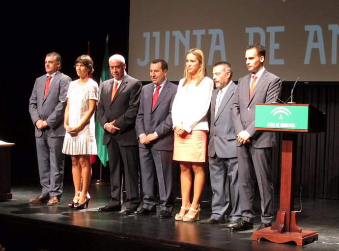 Nuevos delegados provinciales de la Junta en Málaga