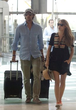 Rafa Medina y Laura Vecino