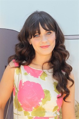 La actriz Zooey Deschanel