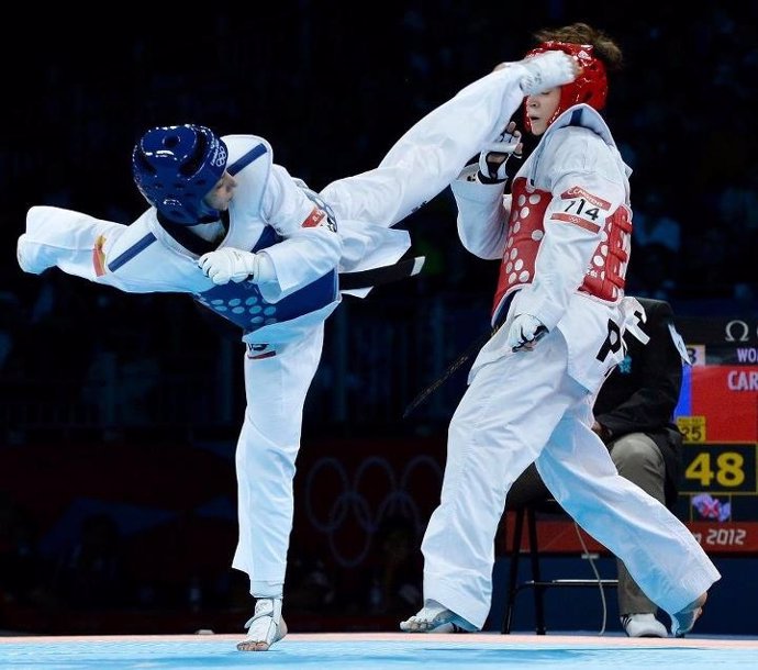 Brigitte Yagüe, taekwondo en los Juegos Olímicos