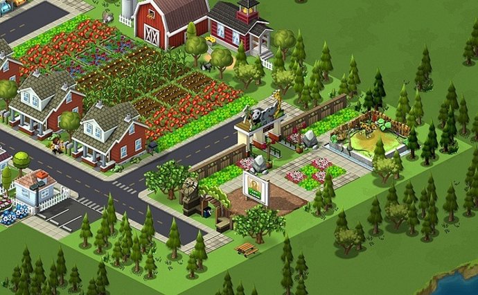 La Compañía Del Juego Farmville Zynga