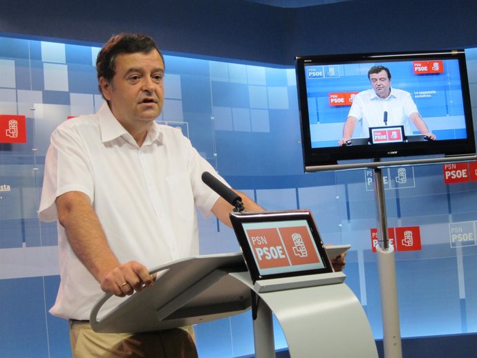 El portavoz adjunto del PSN en el Parlamento foral, Juan José Lizarbe.