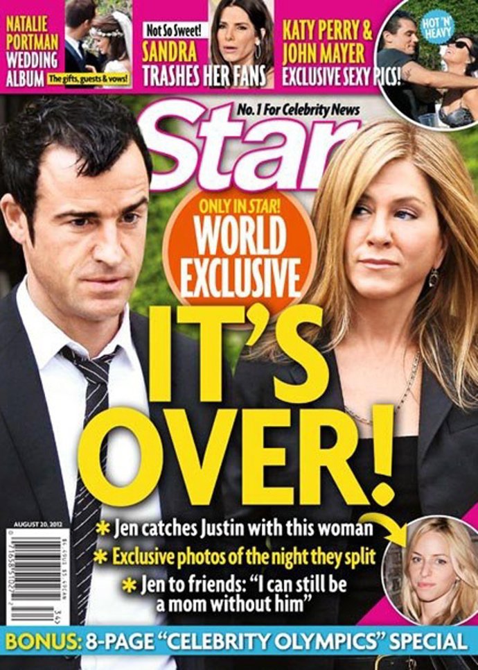 Justin Theroux y Jennifer Aniston