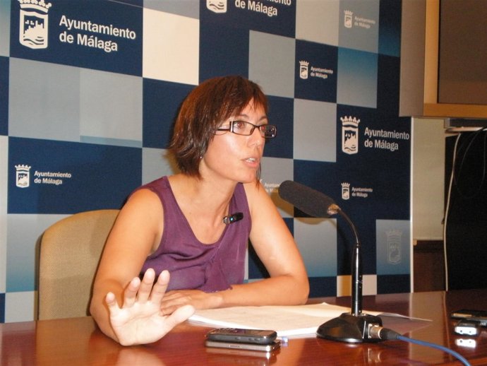 Portavoz socialsita en el Ayuntamiento de Málaga, María Gamez  