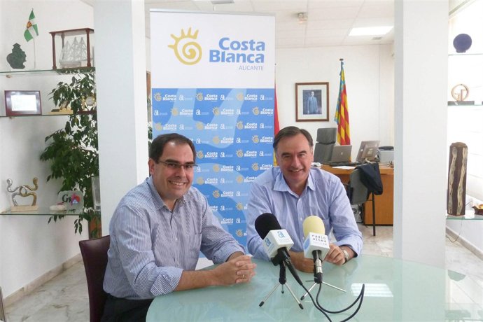 Joaquín Albaladejo y Miguel Ortiz en Altea