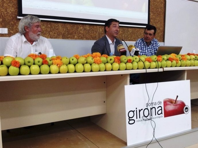 Presentación de la tempoarada de la IGP manzana de Girona